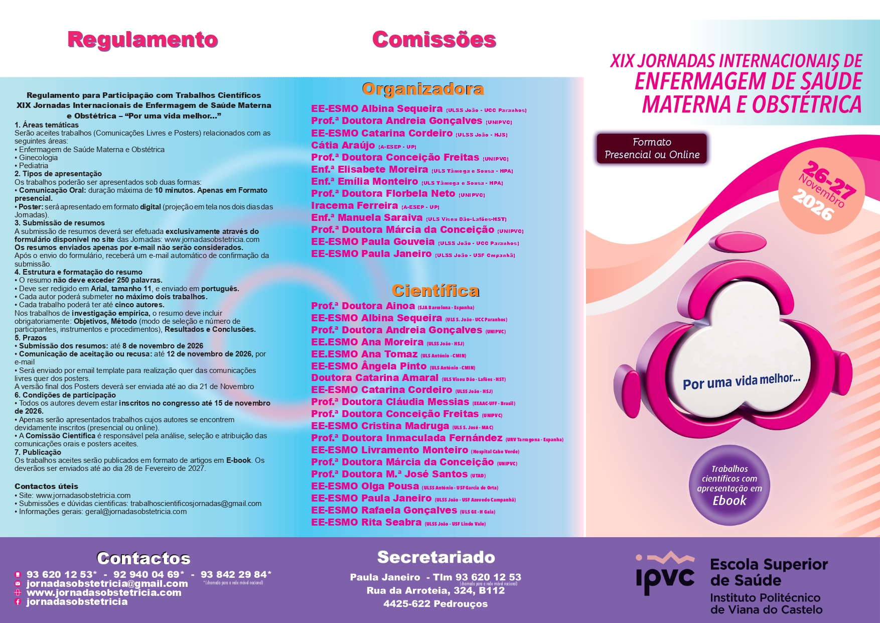 Programa — Frente